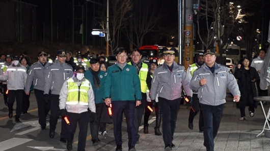 안산시, 설 앞두고 시민안전모델 가동…민·관·경 합동 순찰